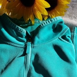 REI the girls' quarter-zip sweater